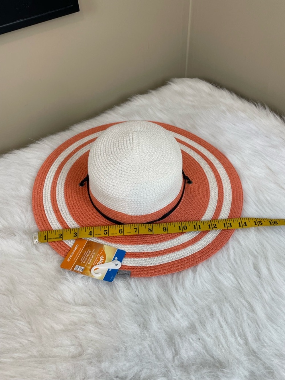 New Columbia Omni shade Wide Brim Straw Sun Hat  and Target hat - Picture 7 of 12